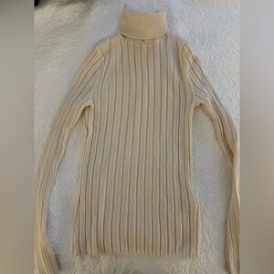Banana Republic Cream Merino Wool Sweater